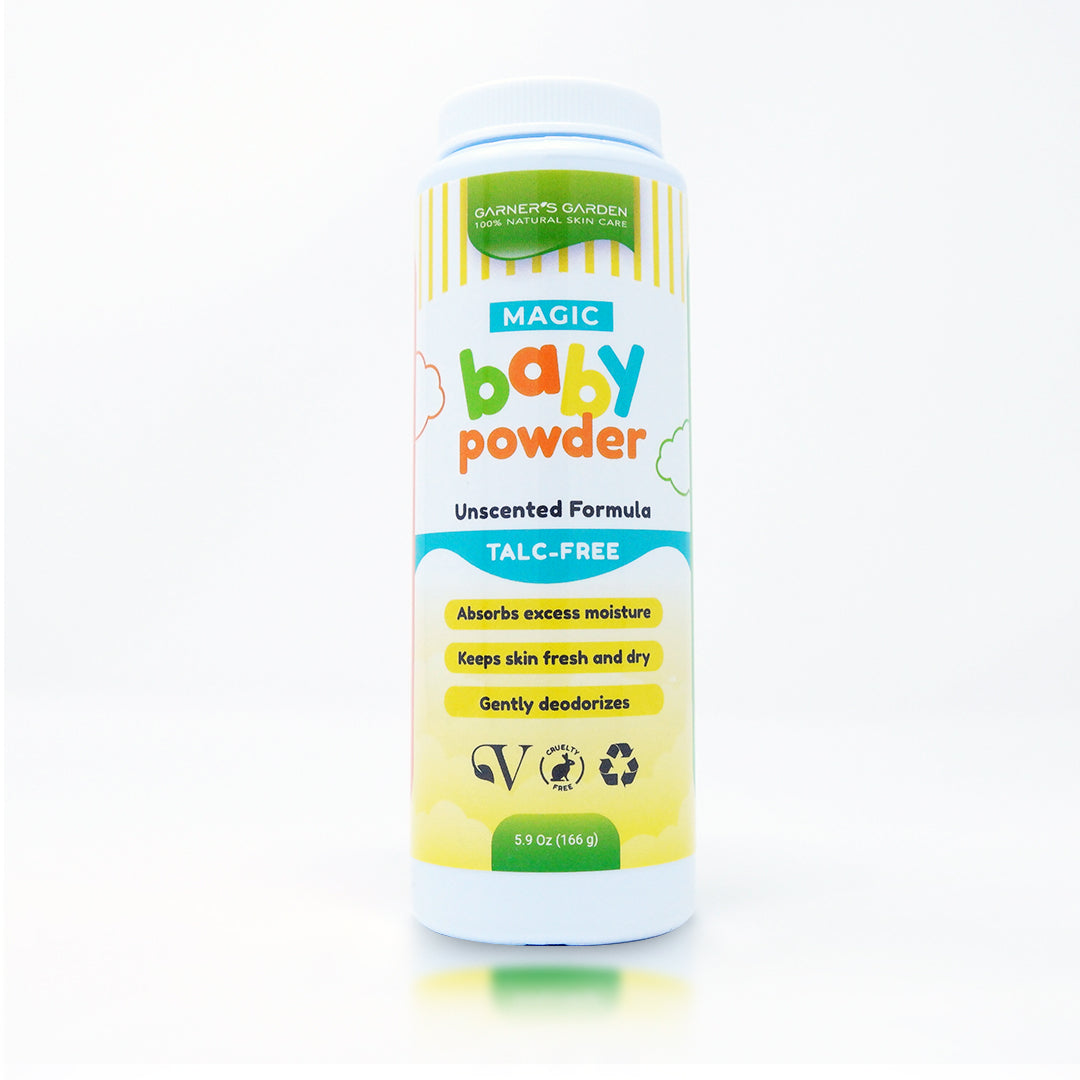 Natural Baby Powder from Garner's Garden