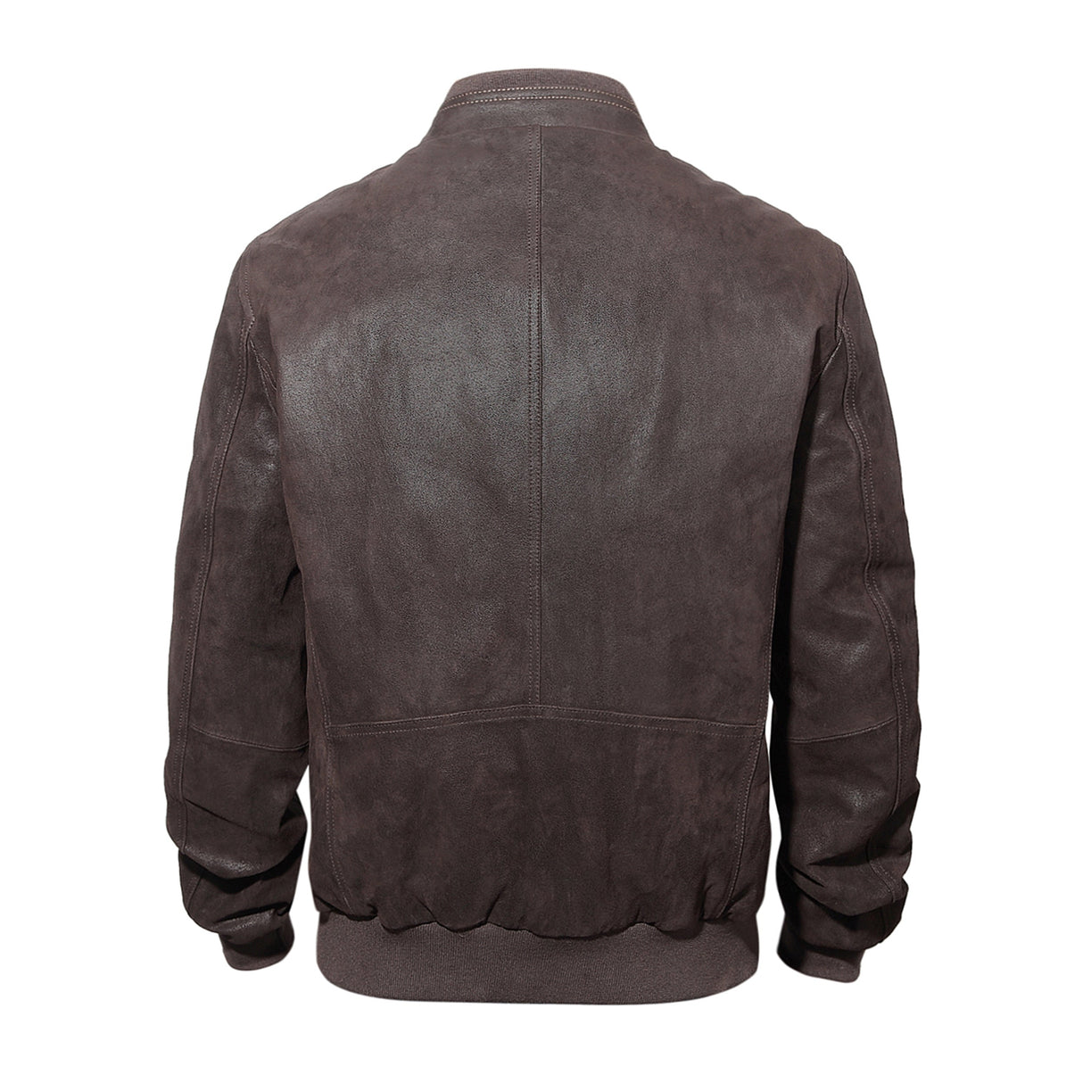REED Men's Baseball Suede Leather Jacket (Imported) from Reed Leather
