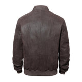 REED Men's Baseball Suede Leather Jacket (Imported) from Reed Leather