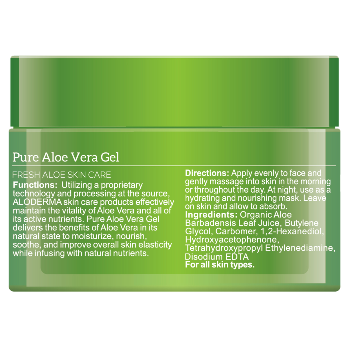 Pure Aloe Vera Gel 200g from ALODERMA