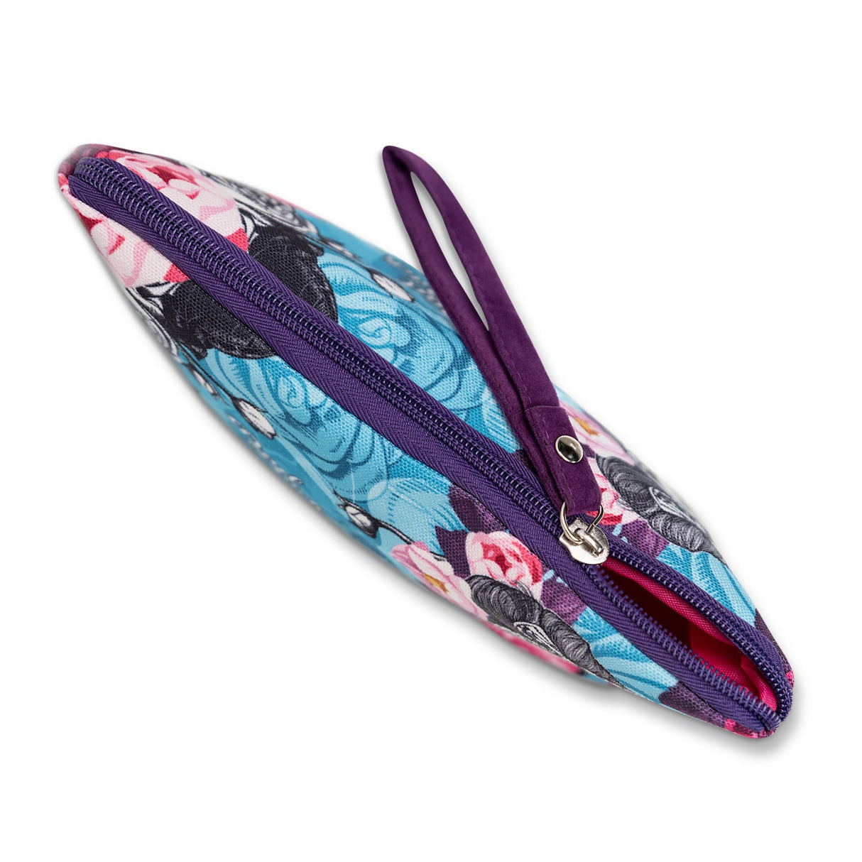 BB Flower Skull Makeup Bag From Zapps Clothing