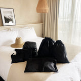 Compression Cubes & Packing Bags Set, 8-pack, Black From Bag-all