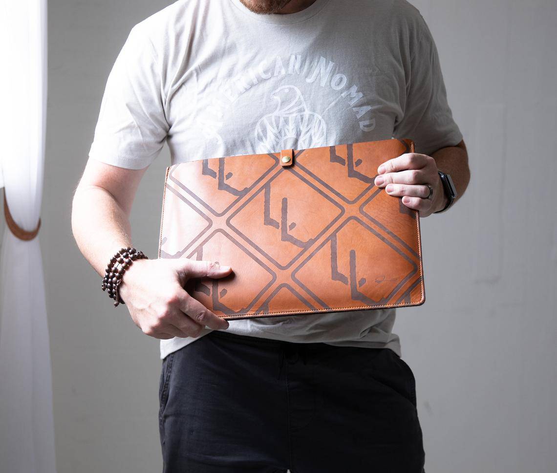 Leather Laptop Sleeve All for American from Lifetime Leather Co.