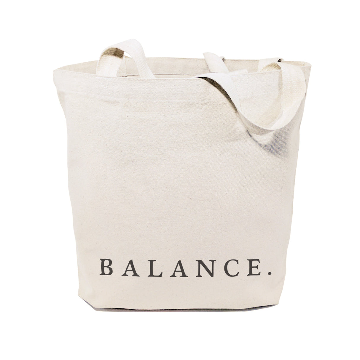 Balance Gym Cotton Canvas Tote Bag from The Cotton & Canvas Co.