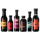 Balsamic Vinegar Gourmet Gift Set of 6 - Premium Made In Italy, Natural Flavors Include Garlic, Chili, Fig, Basil, Lemon & Classic, Italian Crafted Glaze For Cooking from The Wine Savant