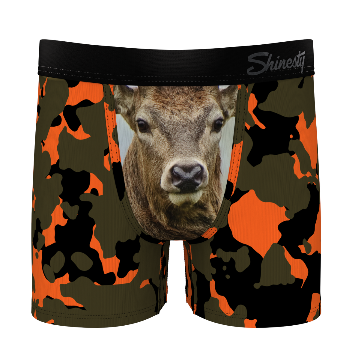 The Bambi Bunchers | Camo Deer Boy's Boxer Briefs from Shinesty