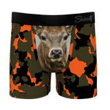 The Bambi Bunchers | Camo Deer Boy's Boxer Briefs from Shinesty