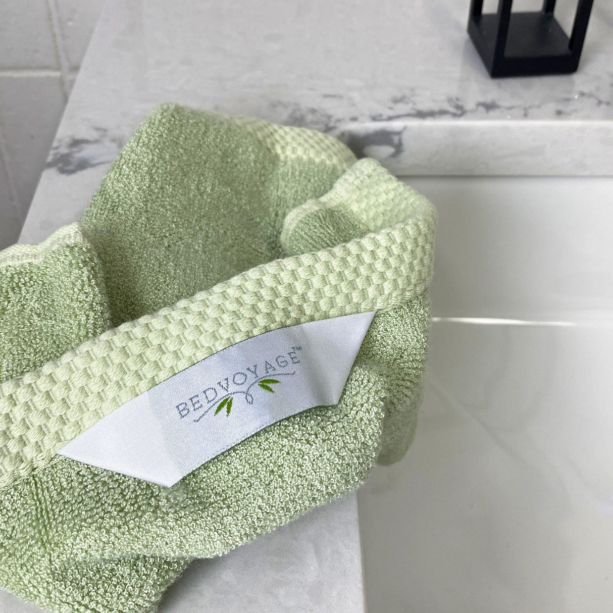 Bamboo 8 Piece Towel Sets - Sage from BedVoyage