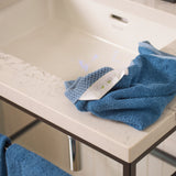 Bamboo 8 Piece Towel Sets - Indigo from BedVoyage
