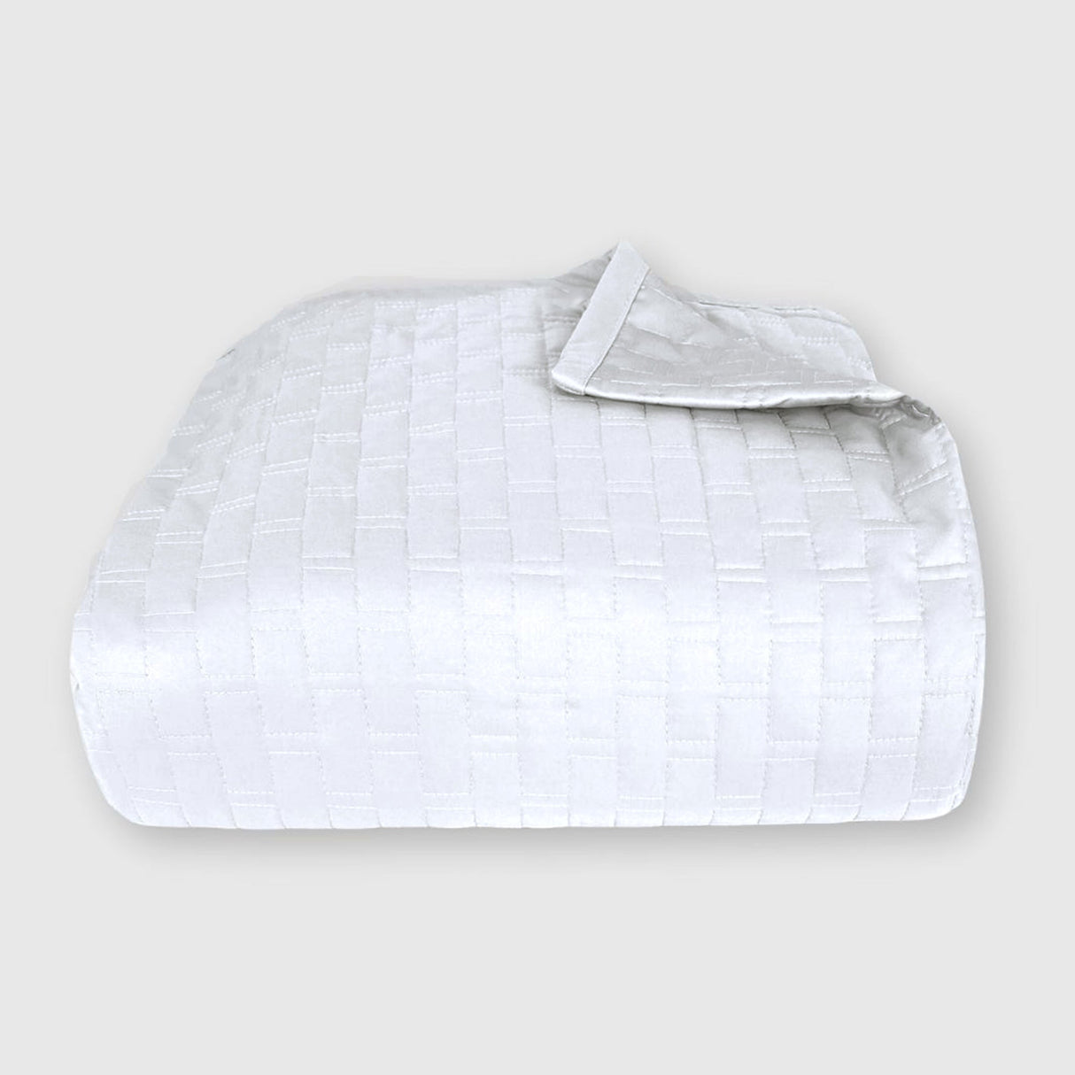 Bamboo Quilted Coverlet- White from BedVoyage