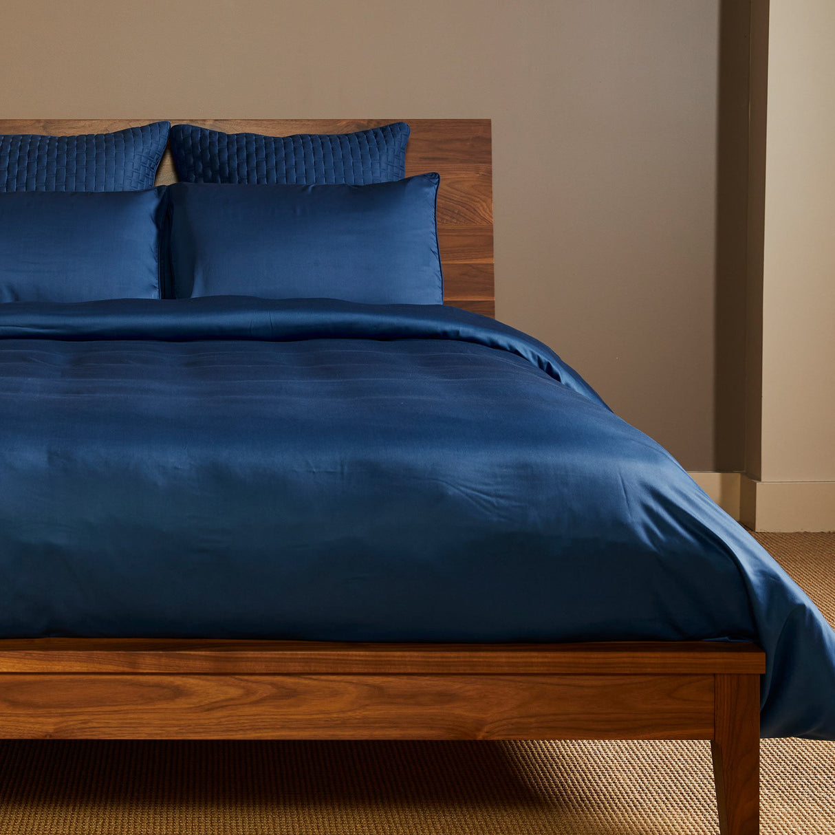 Bamboo Duvet Cover with Shams 3 Piece Set - Indigo from BedVoyage