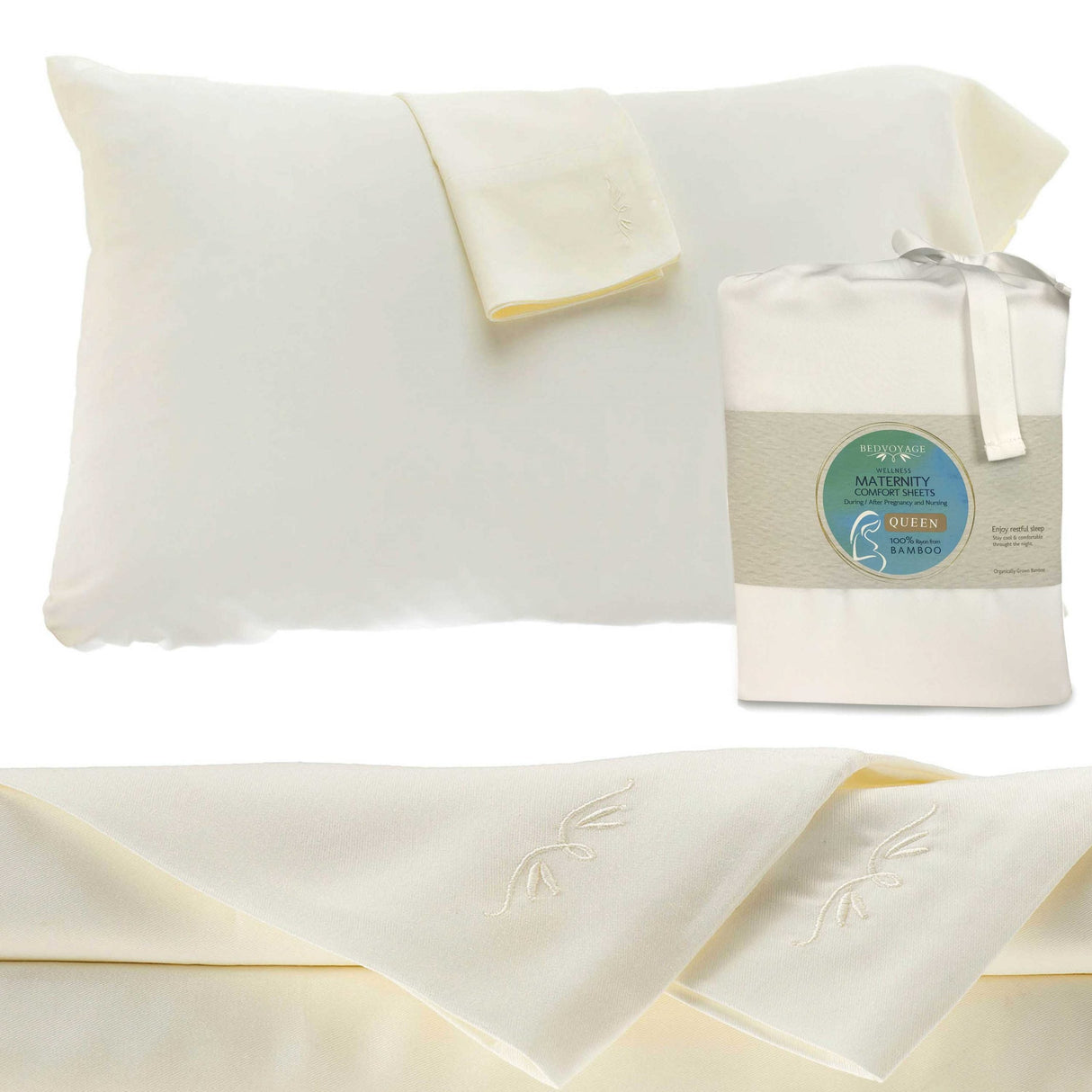 BedVoyage Maternity Bamboo Bed Sheet Set from BedVoyage