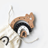 Bamboo Nesting Bear From Wee Gallery