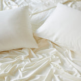 Bamboo Pillowcase Set – Ivory from BedVoyage