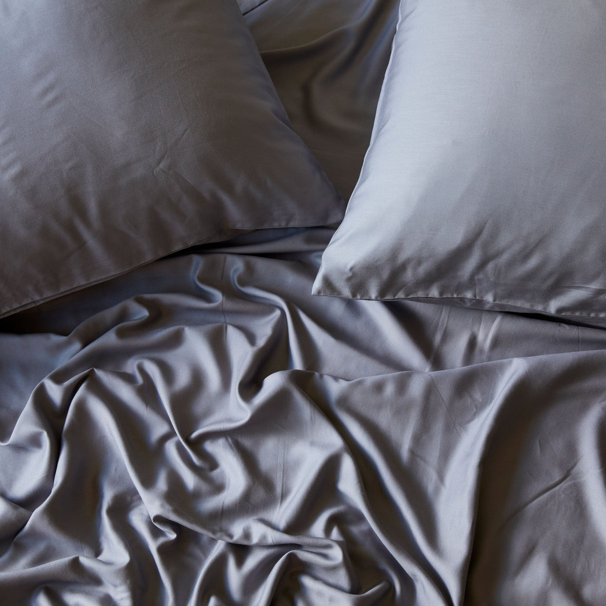 Bamboo Pillowcase Set – Platinum from BedVoyage