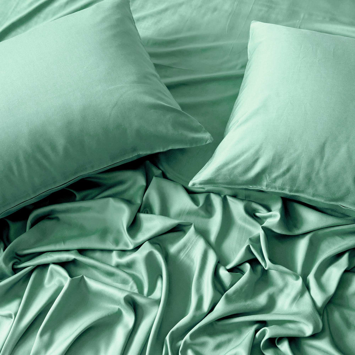 Bamboo Pillowcase Set – Seaglass from BedVoyage