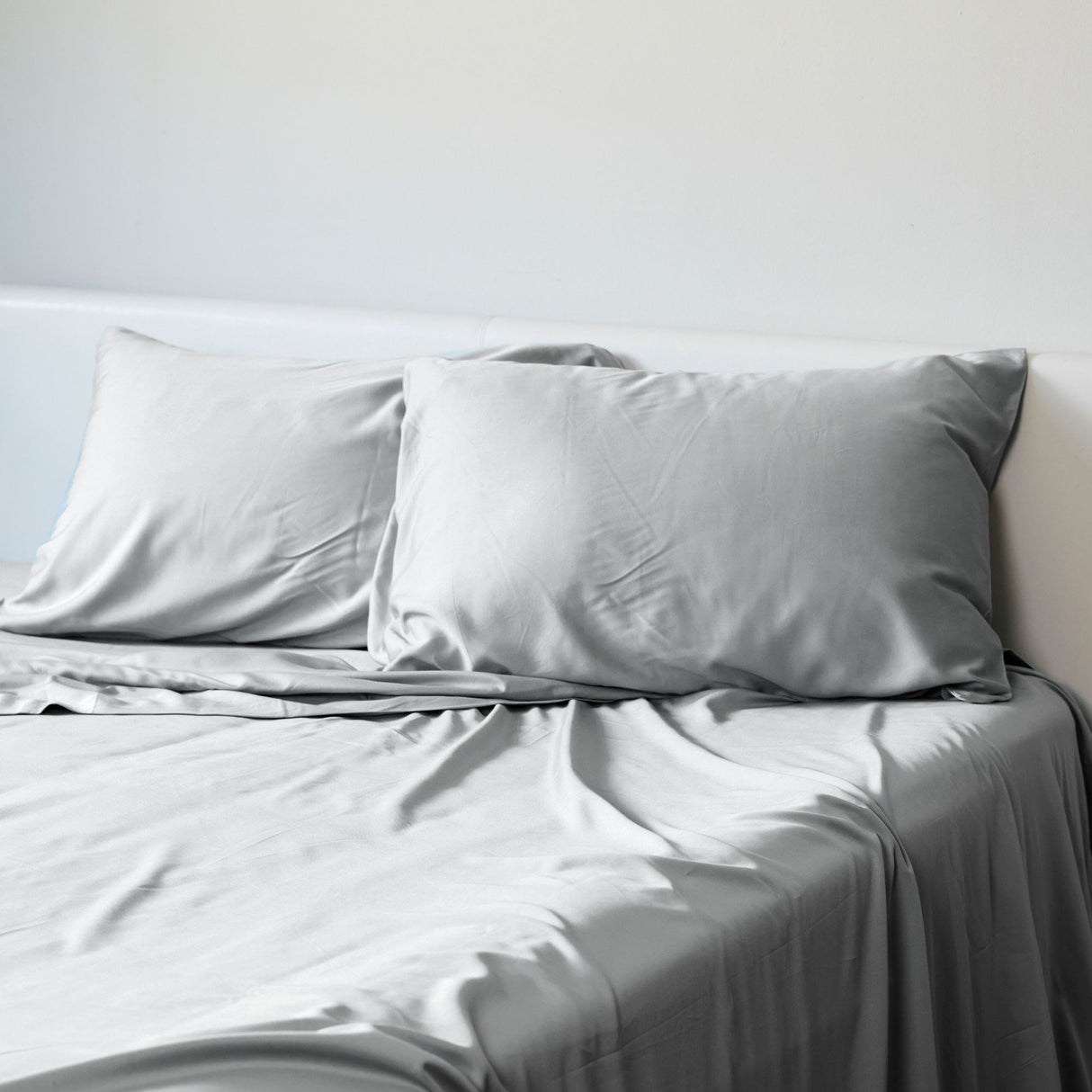 Bamboo Pillowcase Set - Stone from BedVoyage