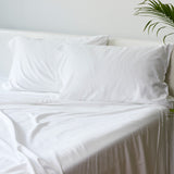 Bamboo Pillowcase Set – White from BedVoyage