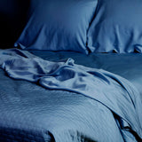 Bamboo Quilted Coverlet- Indigo from BedVoyage