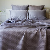 Bamboo Quilted Coverlet - Platinum from BedVoyage