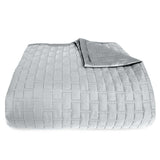 Bamboo Quilted Coverlet- Stone from BedVoyage