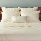 Bamboo Quilted Decorative Pillow - Ivory from BedVoyage