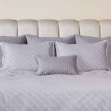 Bamboo Quilted Decorative Pillow - Platinum from BedVoyage
