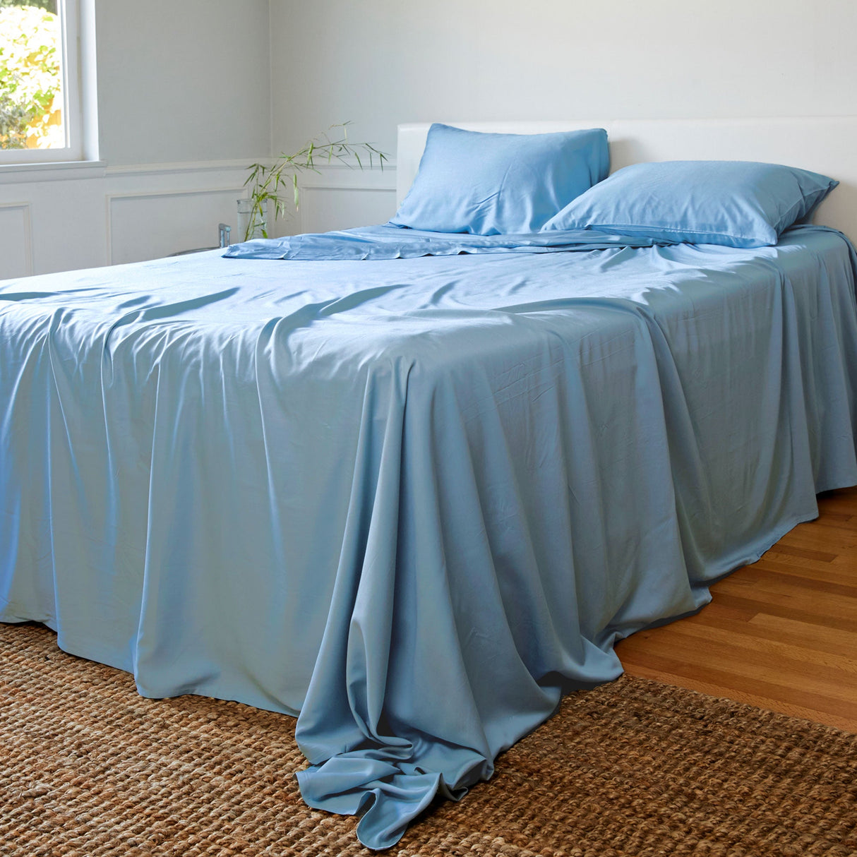 Bamboo Bed Sheet Set - Ocean from BedVoyage