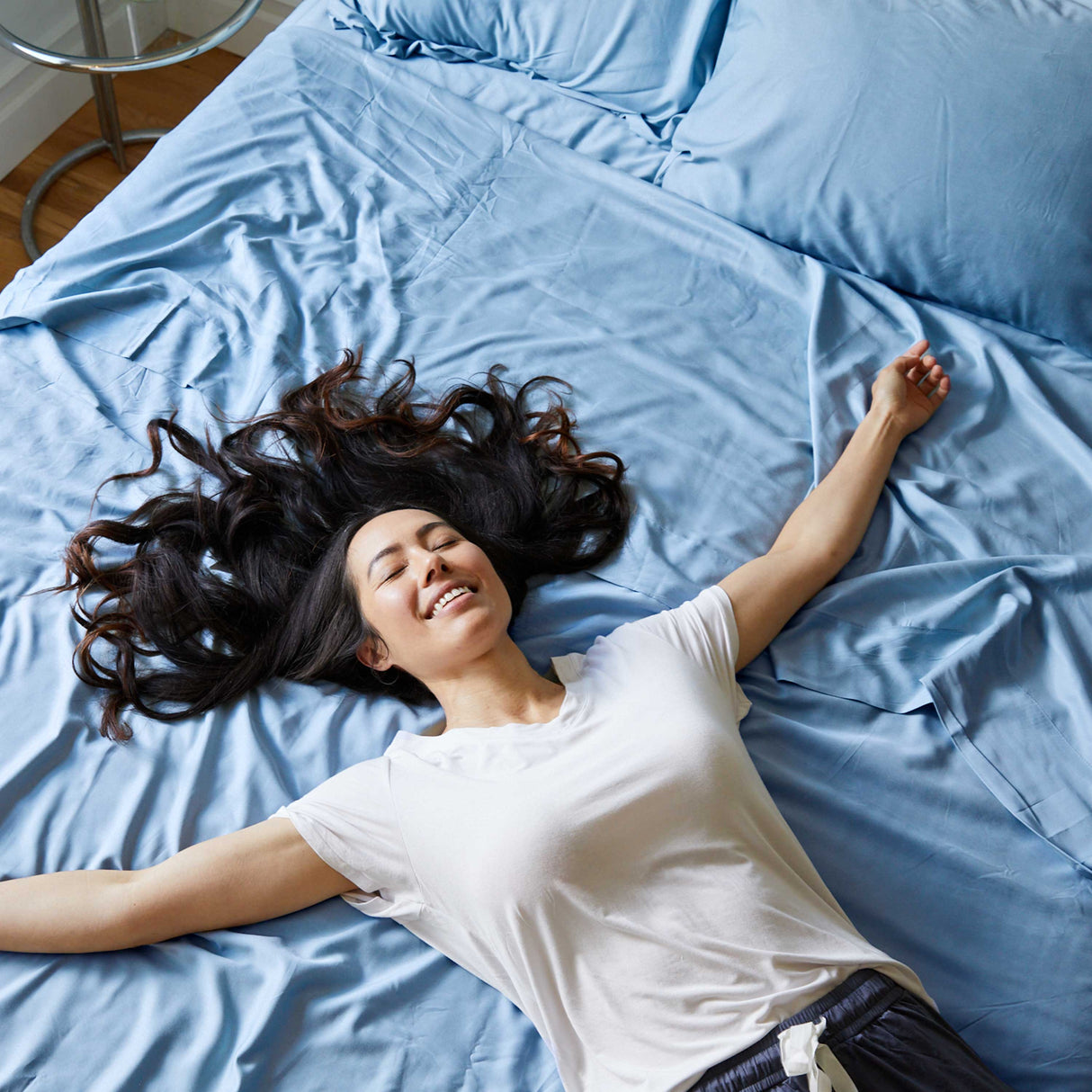 Bamboo Bed Sheet Set - Ocean from BedVoyage