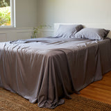 Bamboo Bed Sheet Set - Platinum from BedVoyage