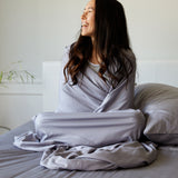 Bamboo Bed Sheet Set - Platinum from BedVoyage