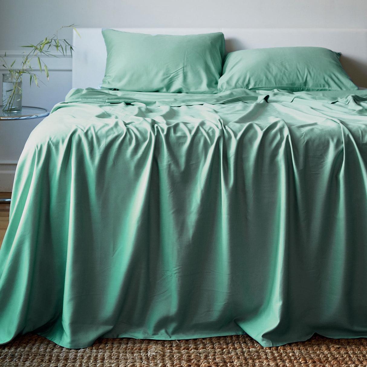 Bamboo Bed Sheet Set - Seaglass from BedVoyage