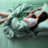 Bamboo Bed Sheet Set - Seaglass from BedVoyage