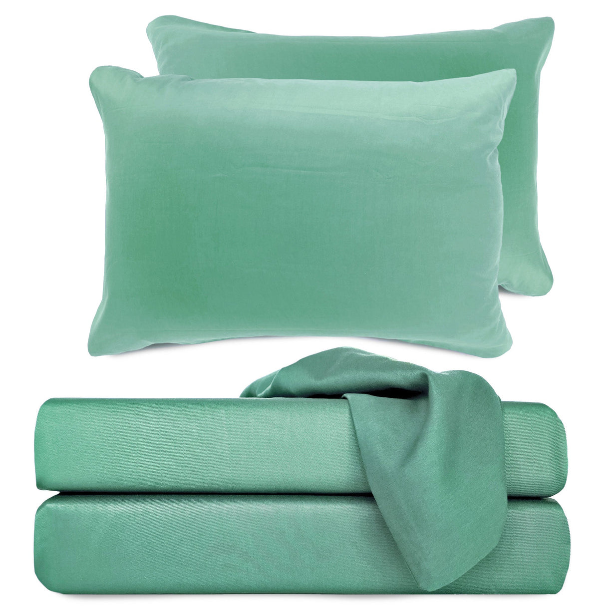 Bamboo Bed Sheet Set - Seaglass from BedVoyage