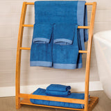Bamboo 8 Piece Towel Sets - Indigo from BedVoyage