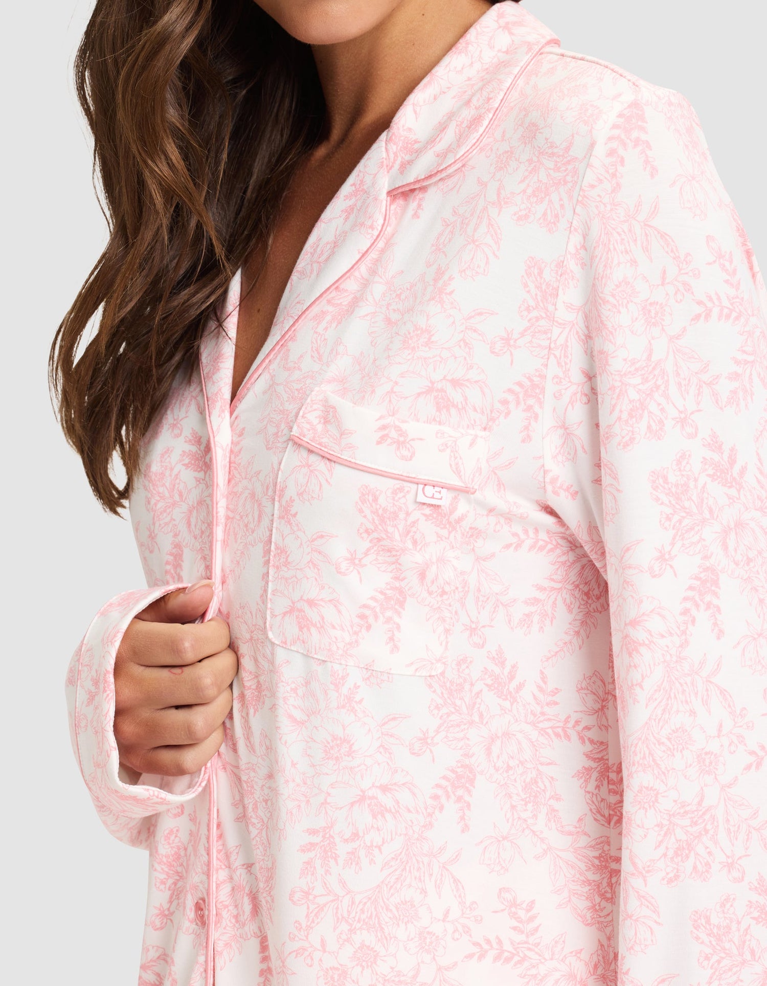 Women's Bamboo Stretch-Knit Long Sleeve Pajama Set from Cozy Earth