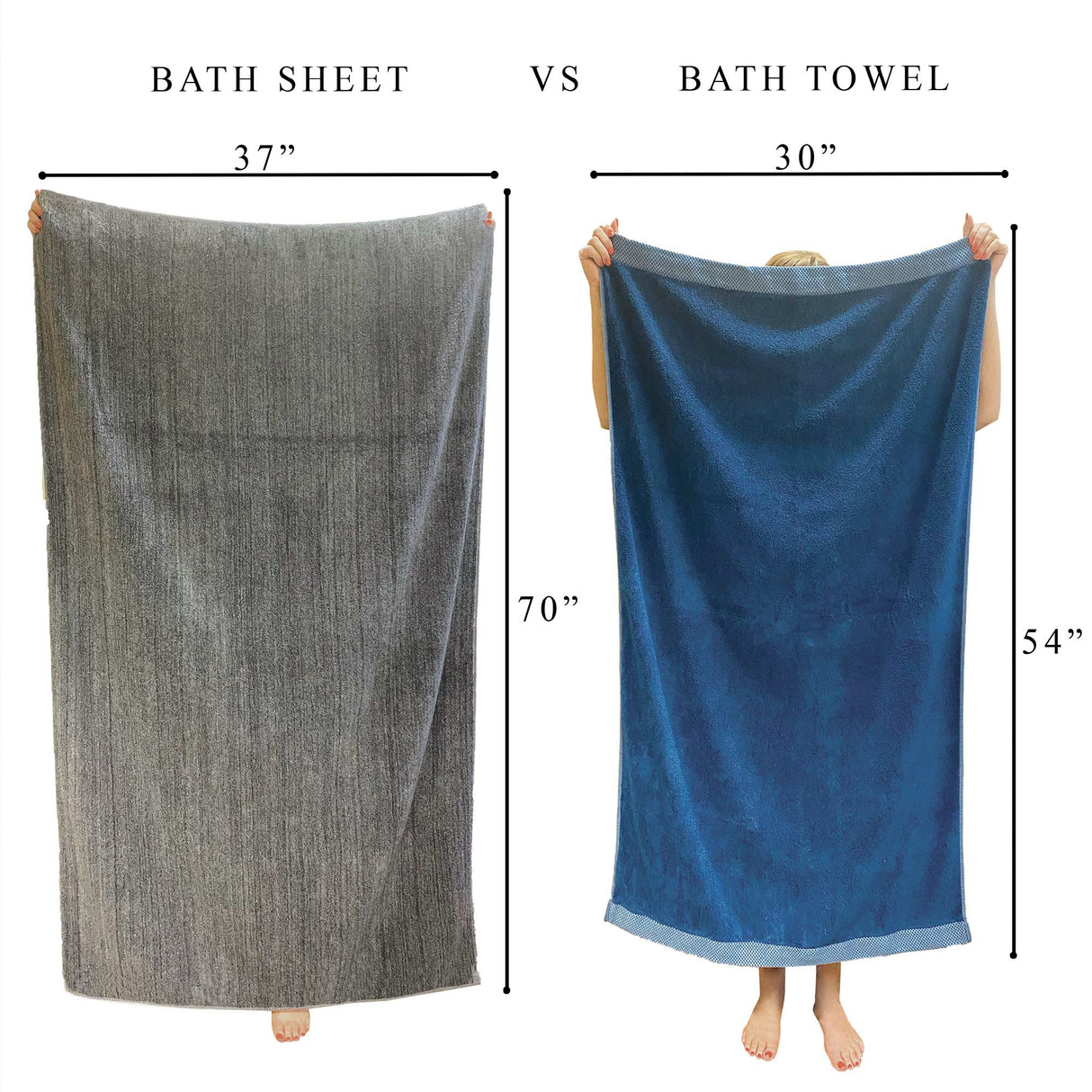 Bamboo 3 Piece Towel Set - White from BedVoyage