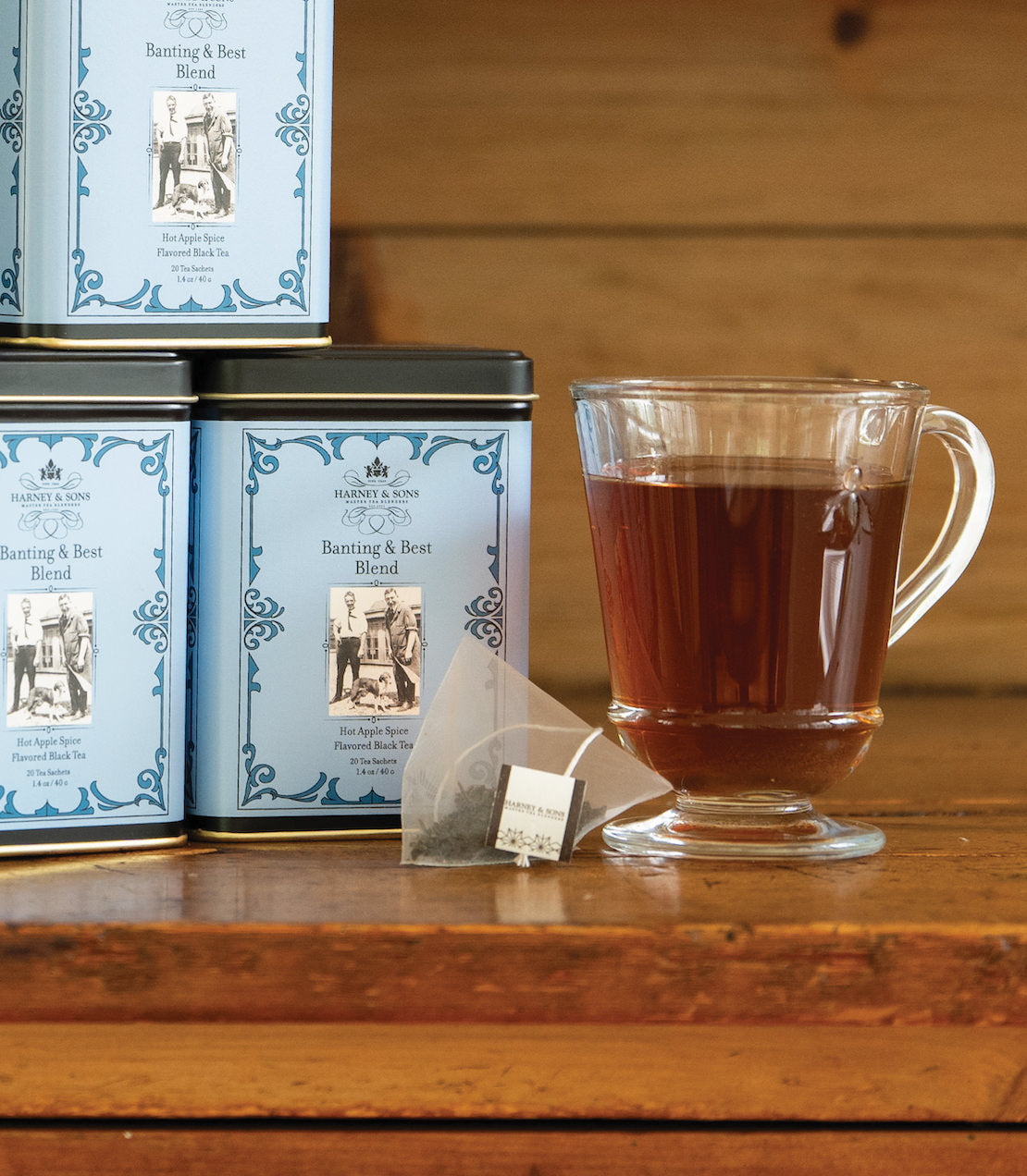 Banting & Best Blend, Tin of 20 Sachets from Harney & Sons Fine Teas