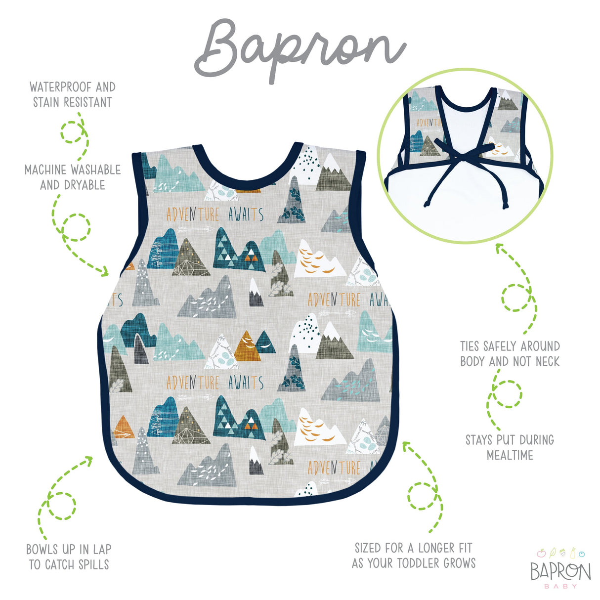Adventure Awaits Bapron from BapronBaby