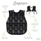 Pineapple Monochrome Bapron from BapronBaby