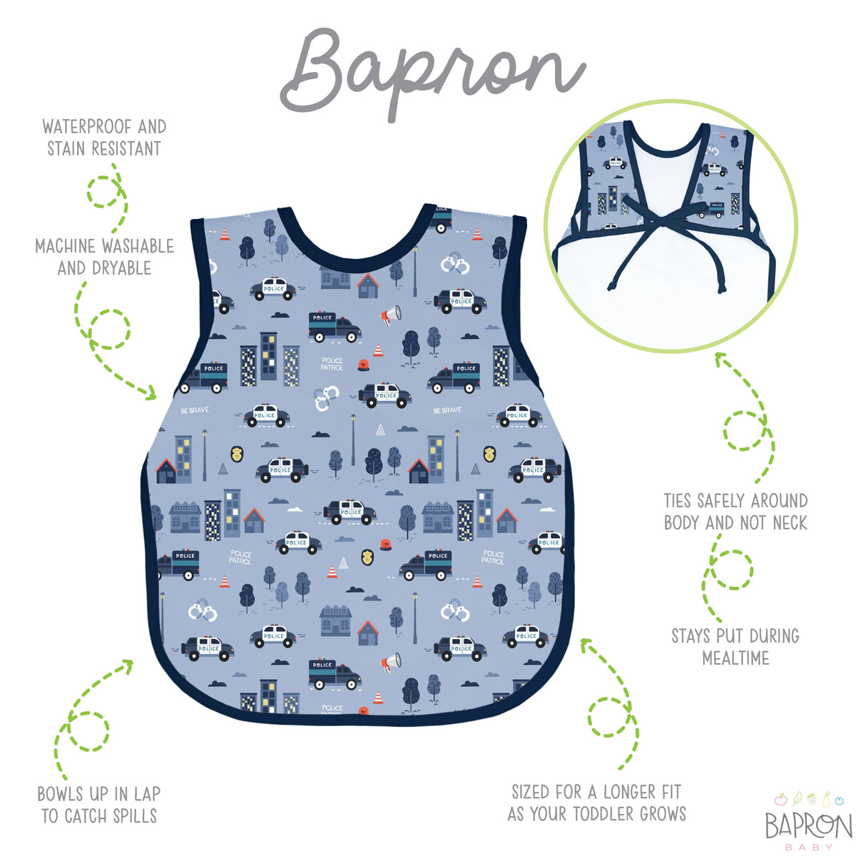 Be Brave - Police Patrol Bapron from BapronBaby