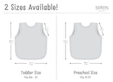 Solid Blush Minimalist Bapron from BapronBaby