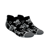 The Bare Back Bones | Skeletons Heel Hammock™ Ankle Socks from Shinesty