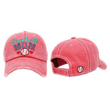 Baseball MOM Vintage Baseball Cap from Madeline Love