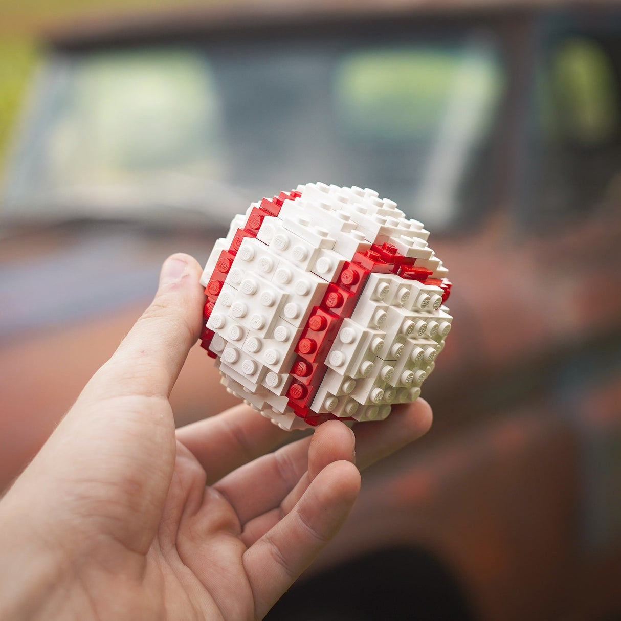 Life-Sized Baseball from Bricker Builds