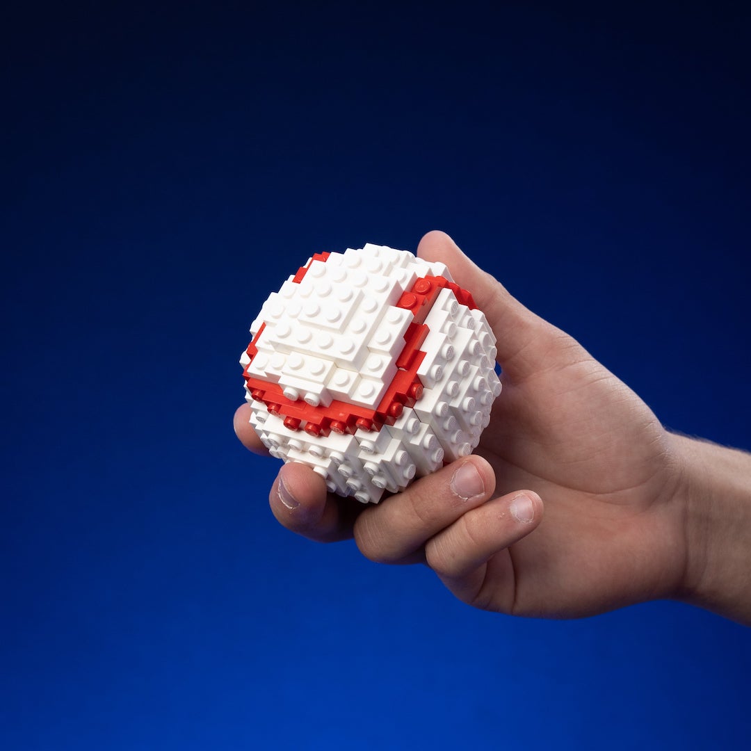 Life-Sized Baseball from Bricker Builds