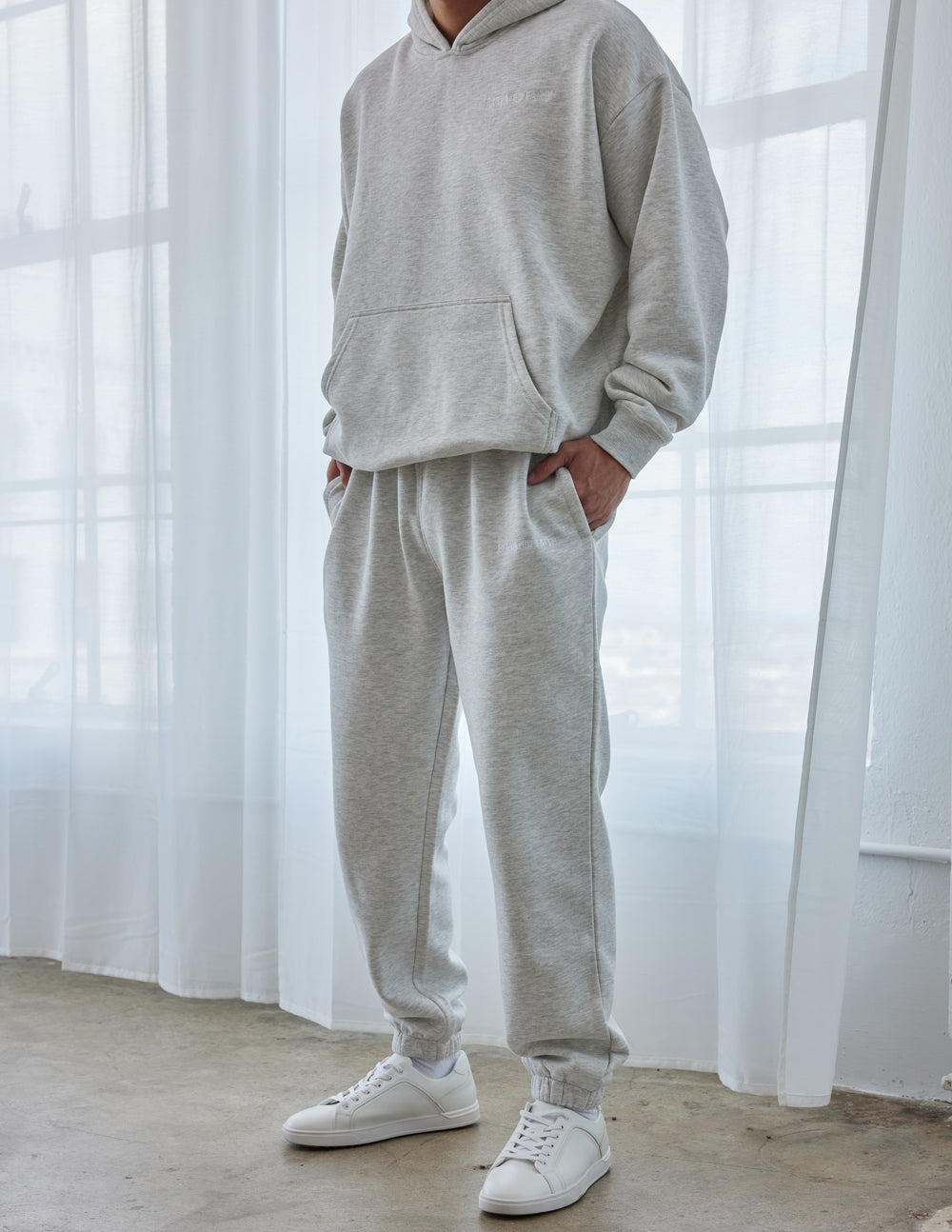 Basics Cloud Grey Unisex Sweatpant from Elevated Faith