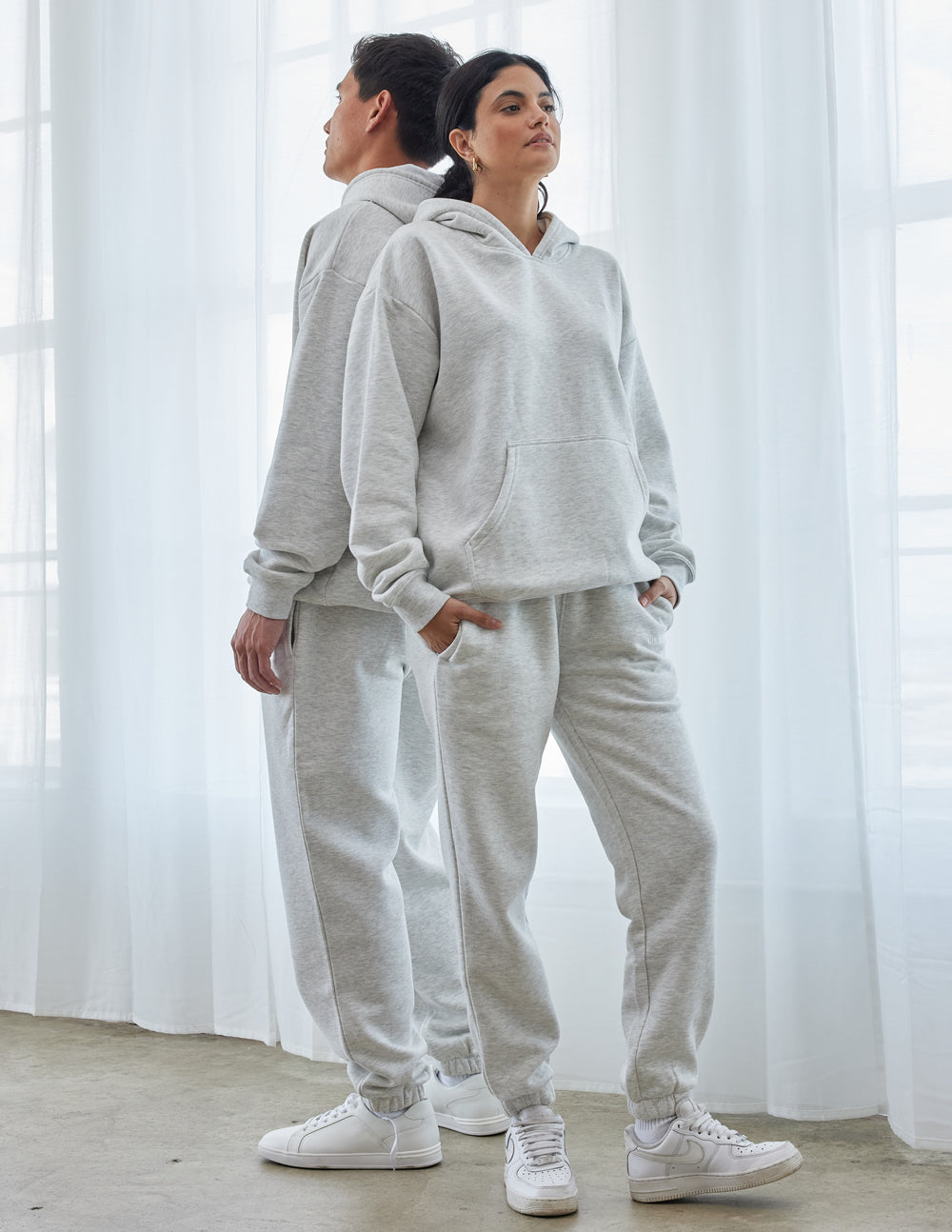 Basics Cloud Grey Unisex Sweatpant from Elevated Faith
