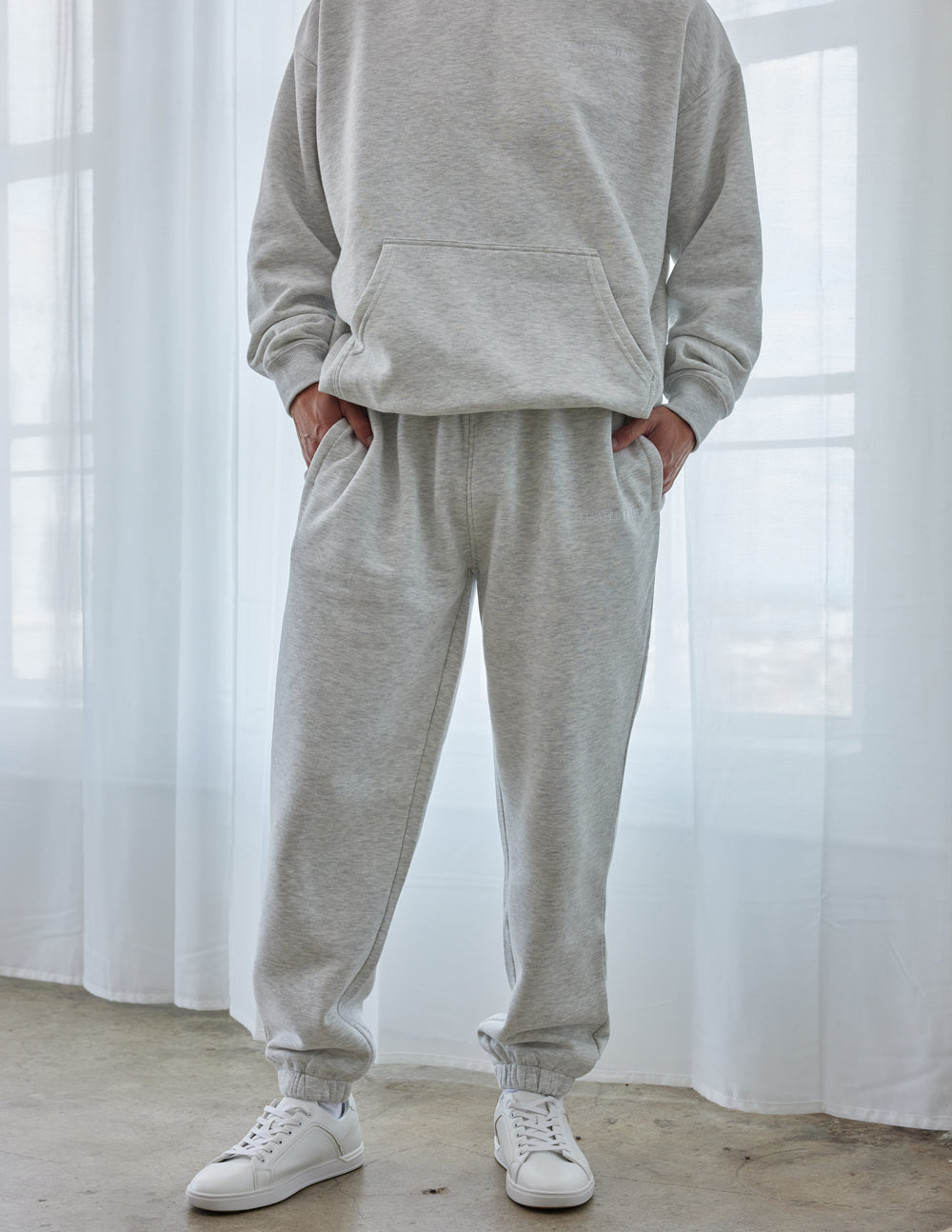 Basics Cloud Grey Unisex Sweatpant from Elevated Faith
