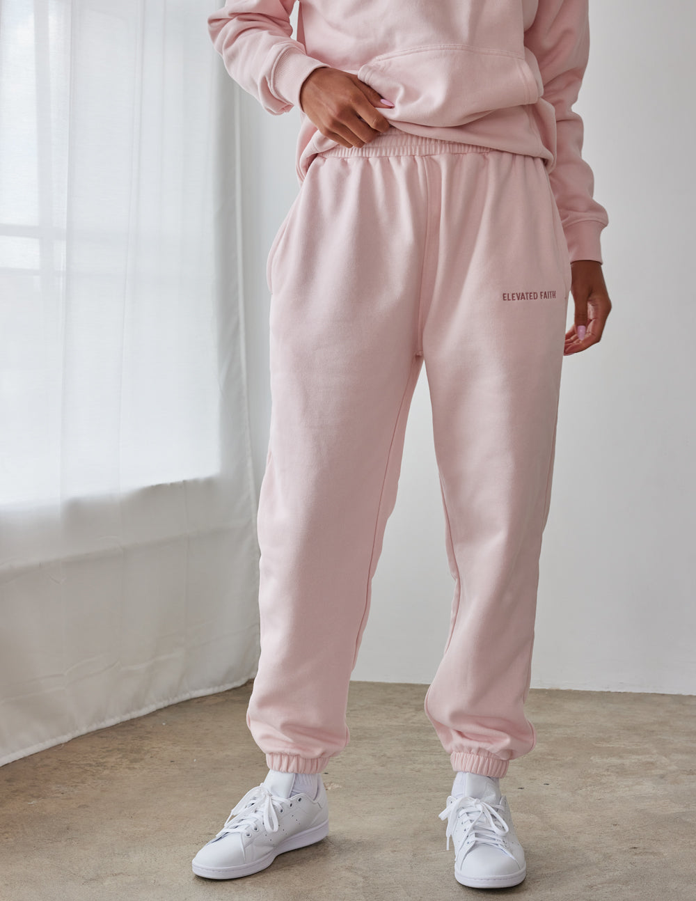 Basics Lotus Unisex Sweatpant from Elevated Faith